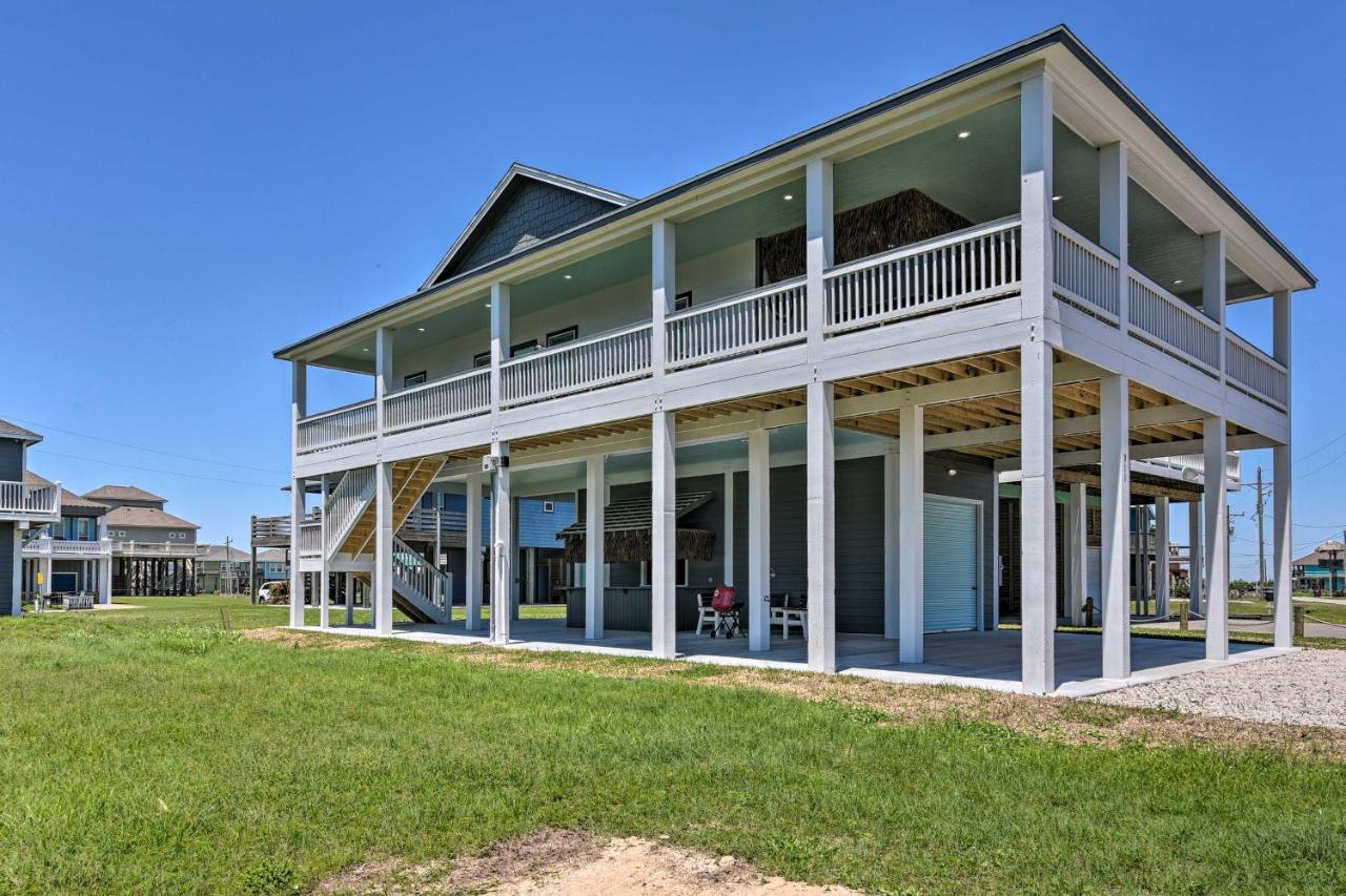 Bolivar Peninsula Beach House, Steps To Coast Экстерьер фото